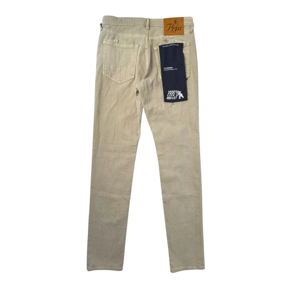 PRPS Goods & Co Le Sabre Slim Straight Fit Jeans Mens 30x33 Japanese Denim NWT - Picture 10 of 13